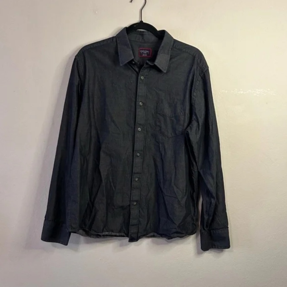 UNTUCKit Casablanca - Denim Chambray, Regular Fit Small